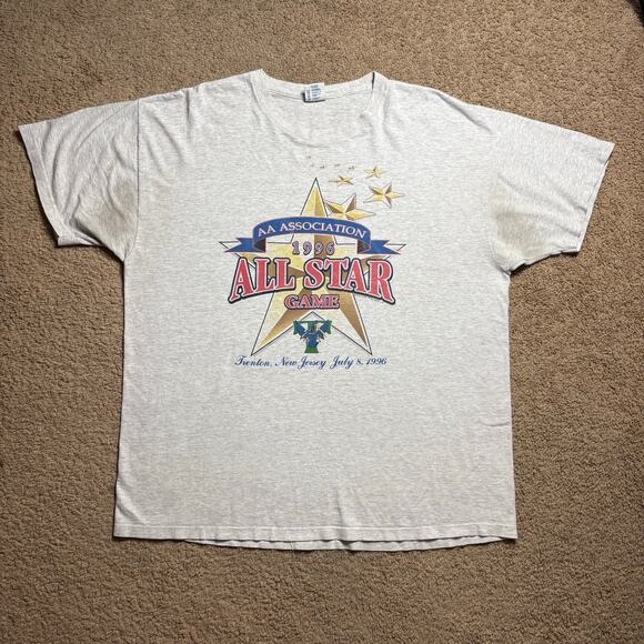 Vintage 1996 All Star Game AA Association Gray Men’s Sz XL - Picture 1 of 10